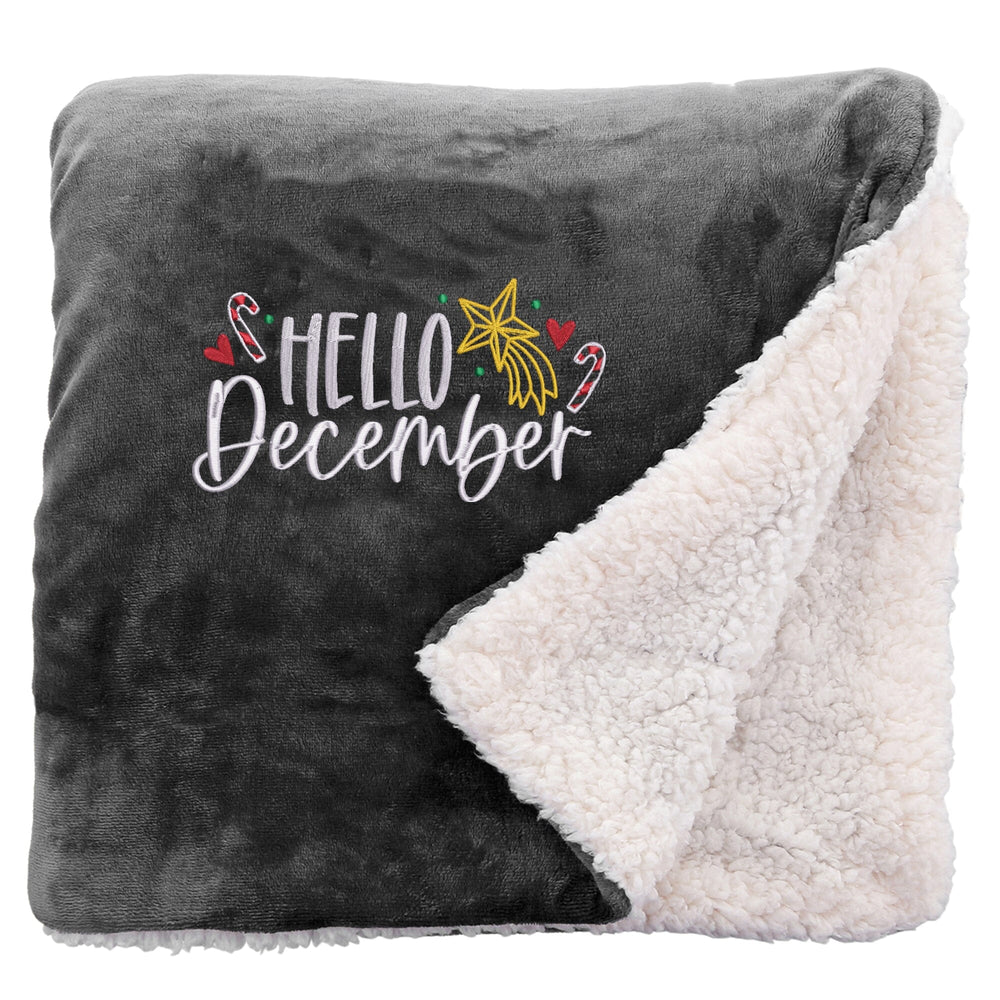 Hello December Cosy Home Christmas Snuggle Blanket