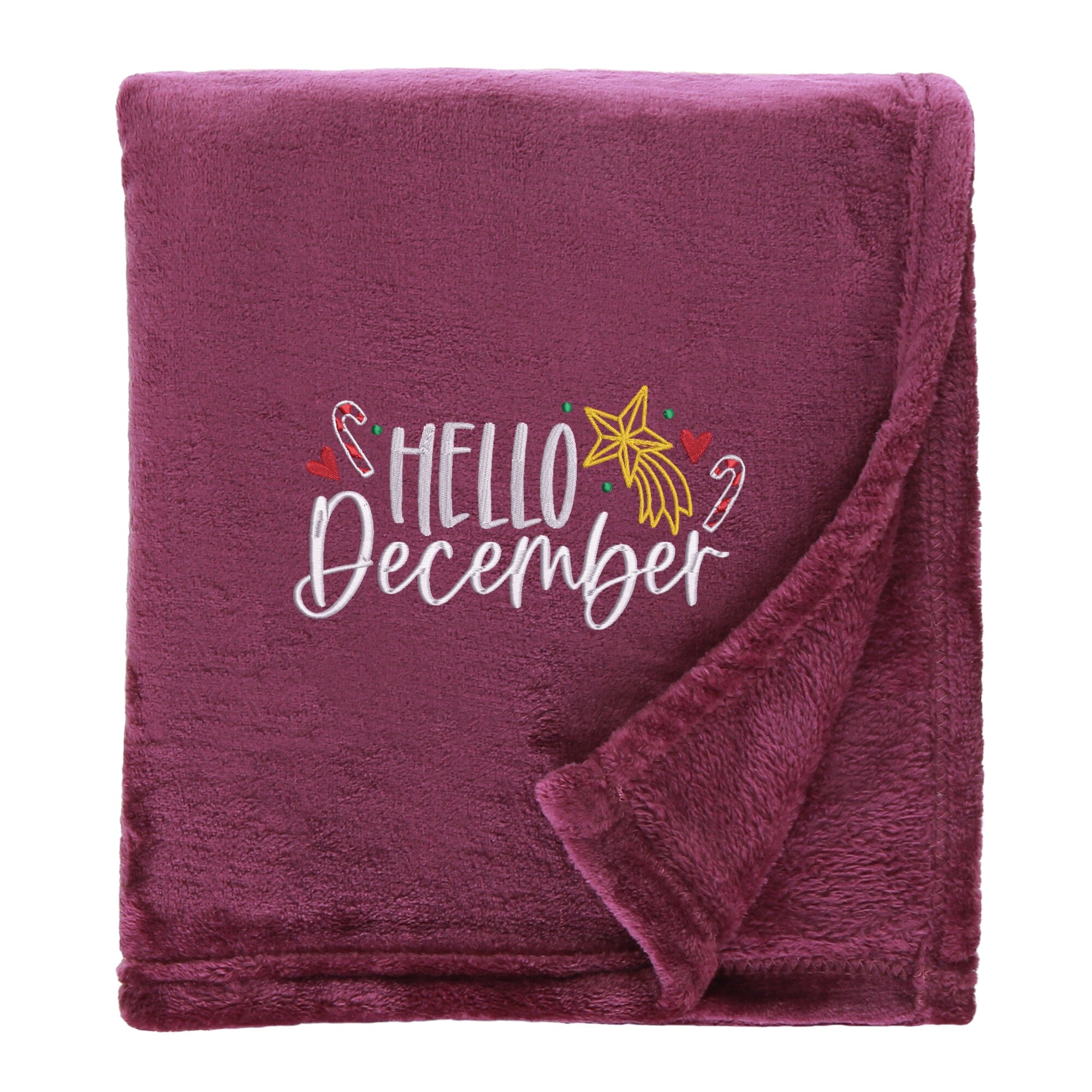 Hello December Cosy Home Christmas Snuggle Blanket