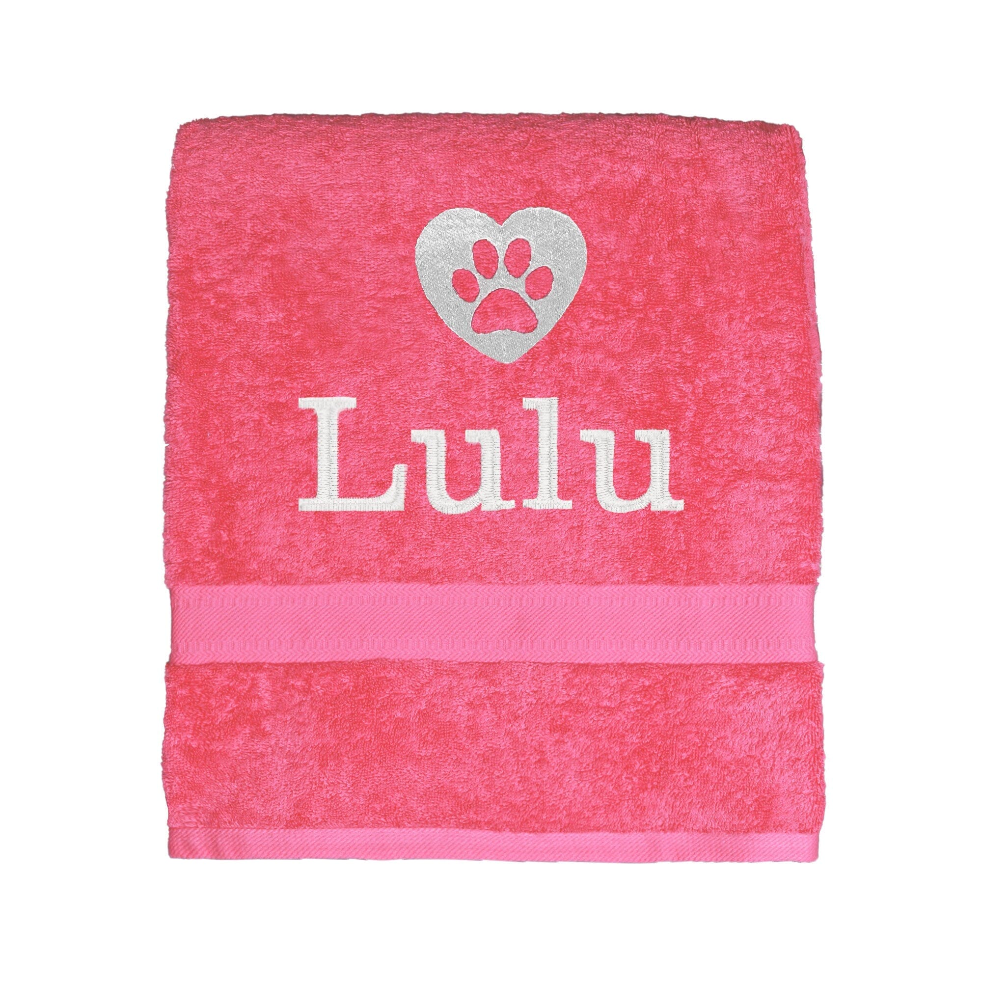 Personalised Dog Drying Towel