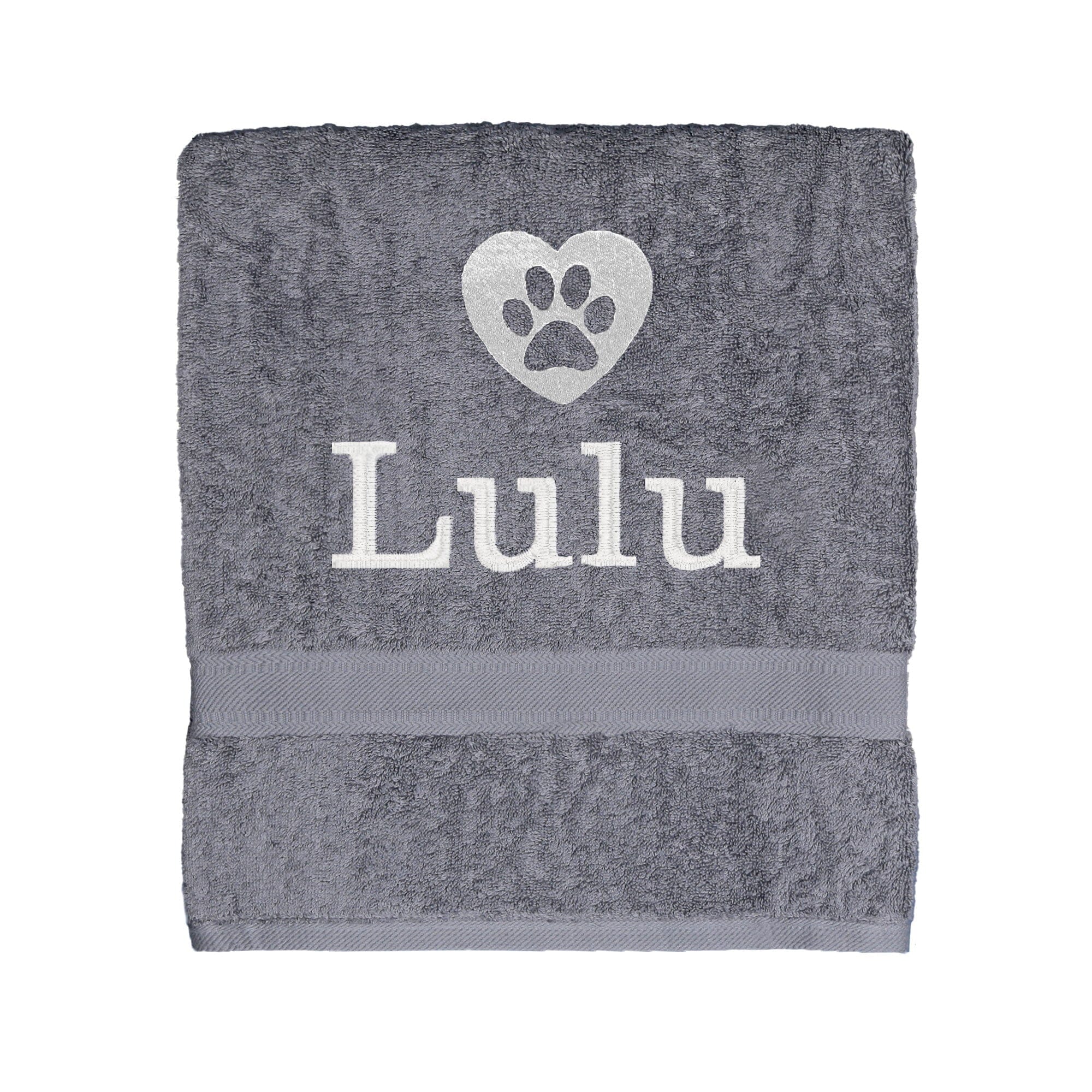 Personalised Dog Drying Towel