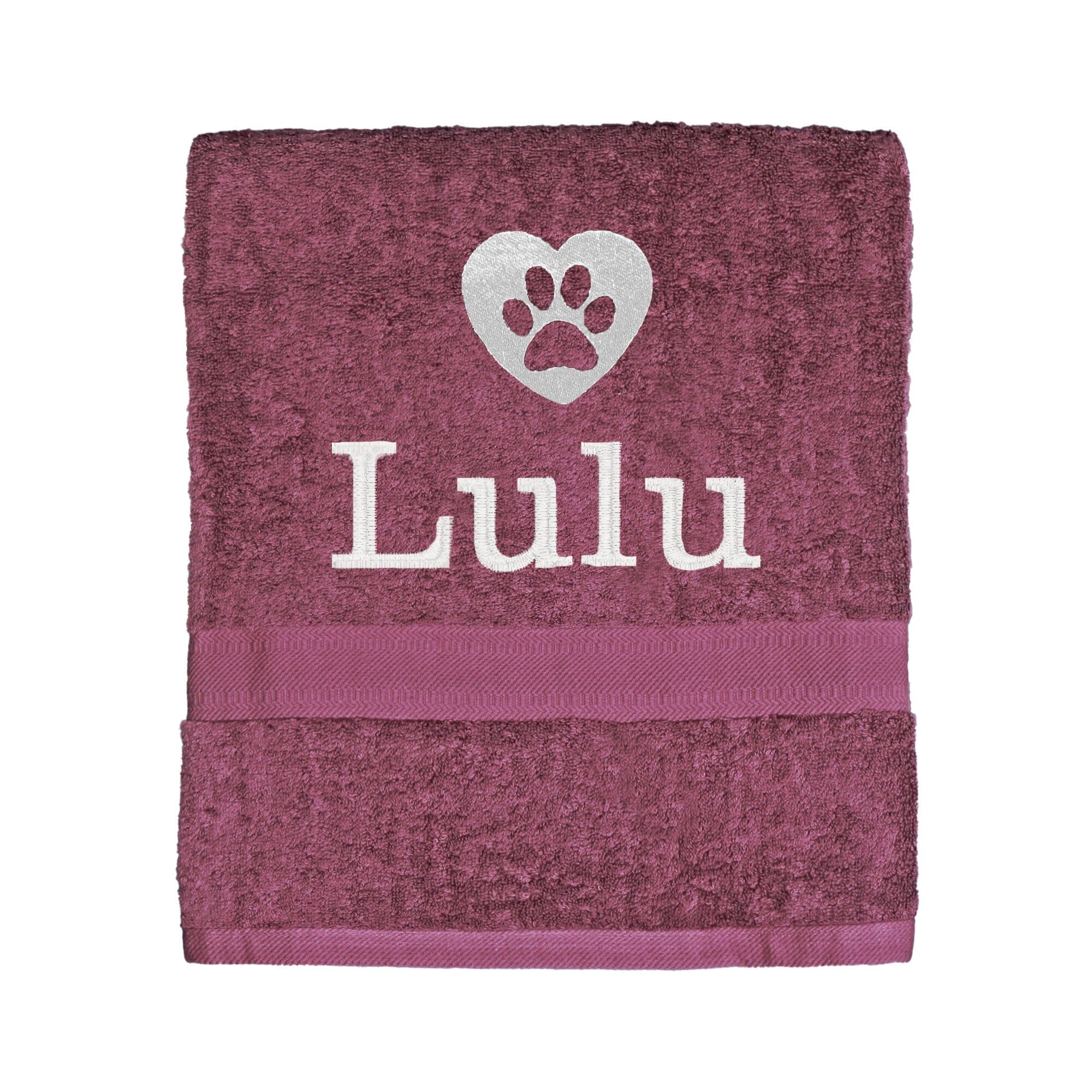 Personalised Dog Drying Towel