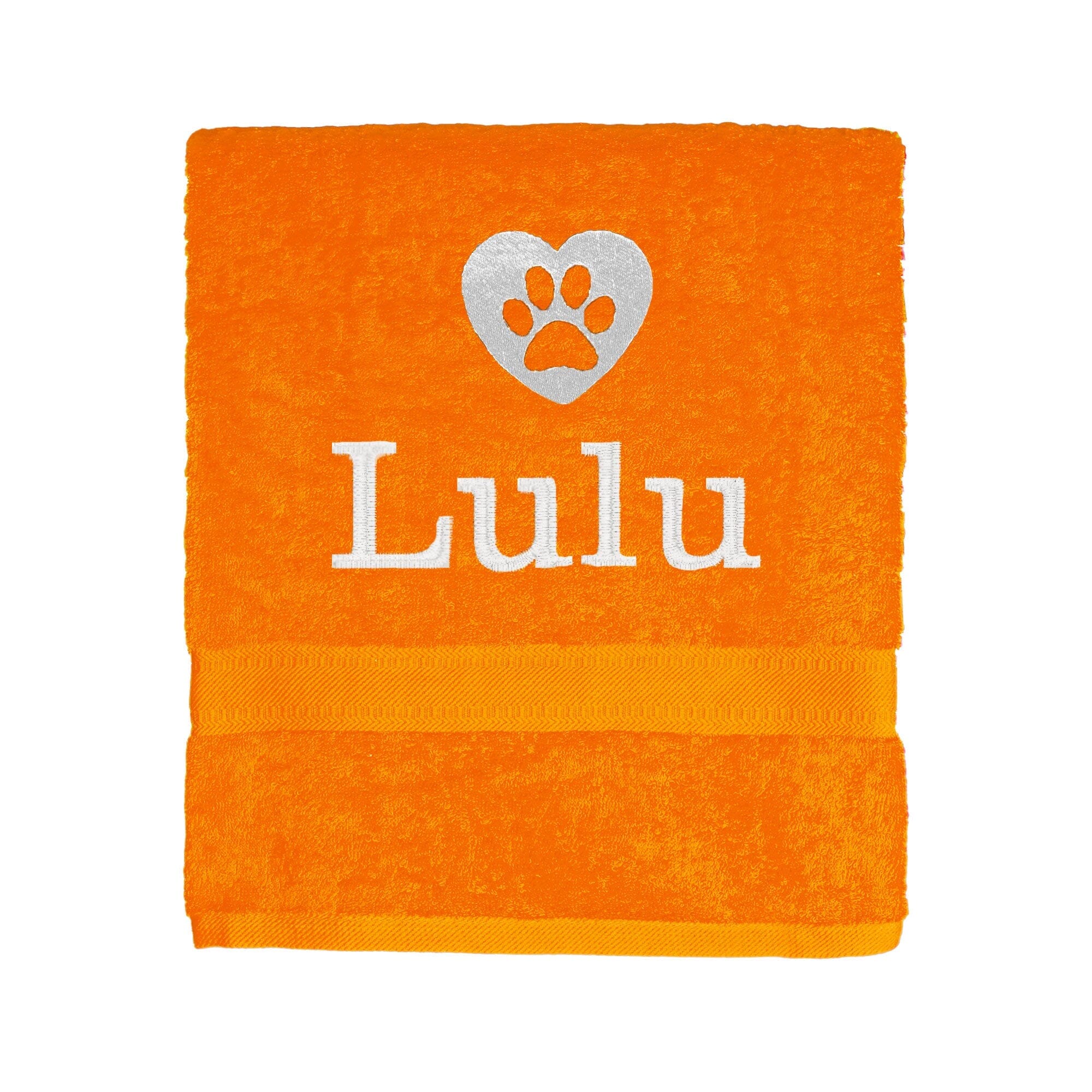 Personalised Dog Drying Towel