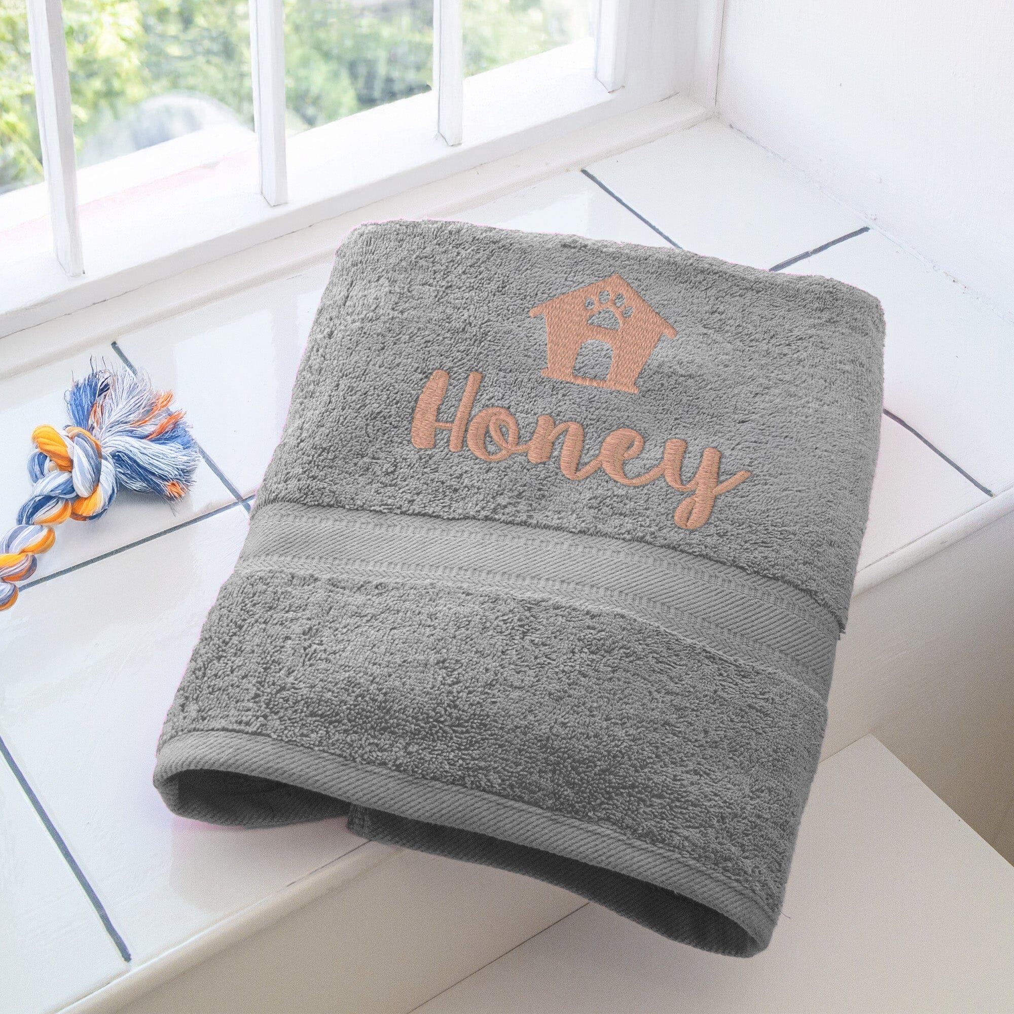 Personalised Dog Drying Towel