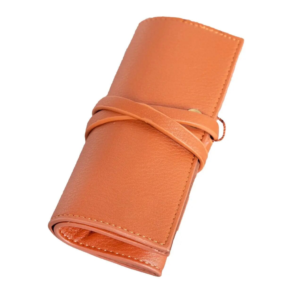 Personalised Faux Leather Cable Tidy With Message NuHide - Tan