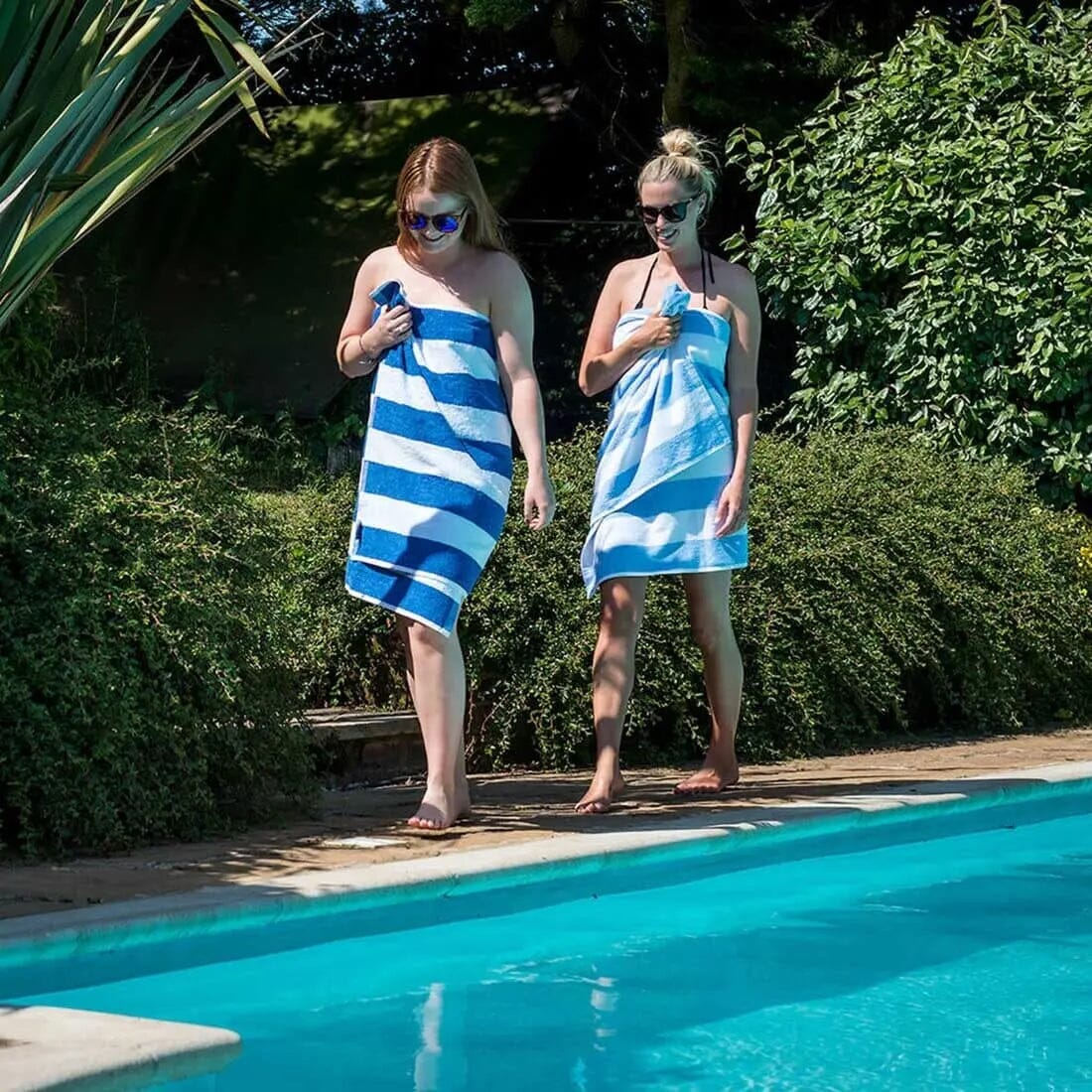 worn around a swimming pool