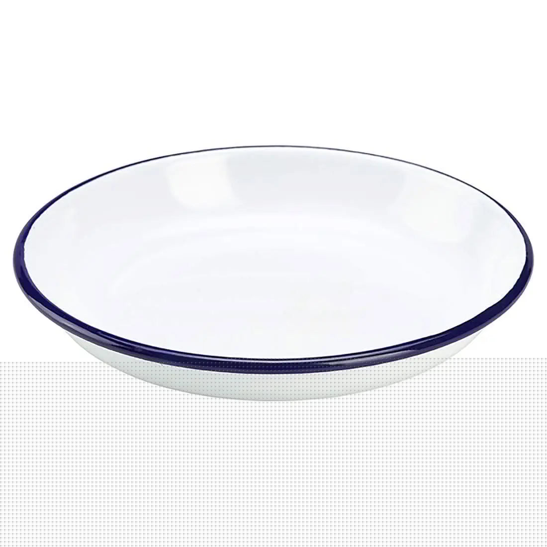Uploaded Logo Personalised Enamel Bowl