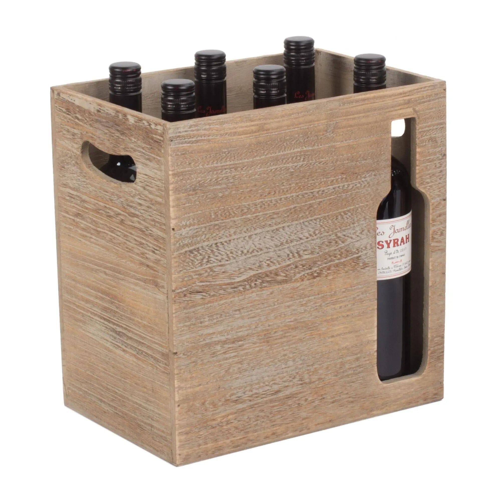 Wooden Bottle Presentation Carrier - Duncan Stewart 1978 Duncan Stewart 1978
