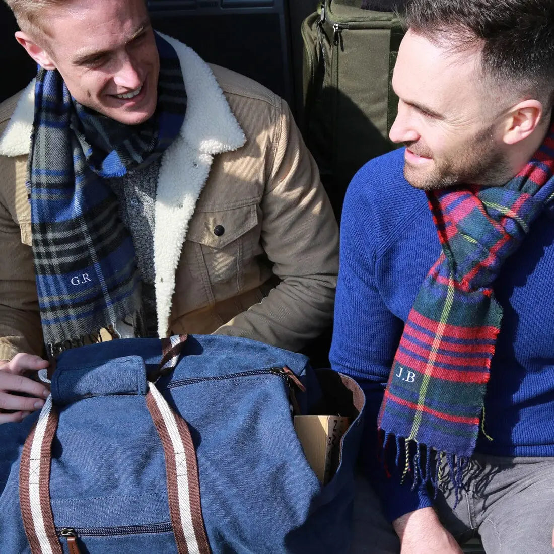 Classic Woven Check Scarf