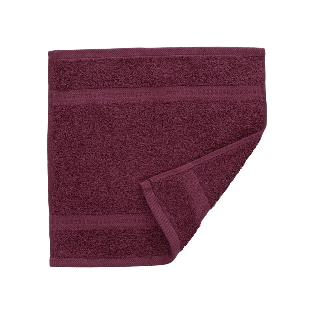 Egyptian Cotton 550gsm Face Cloth Aubergine