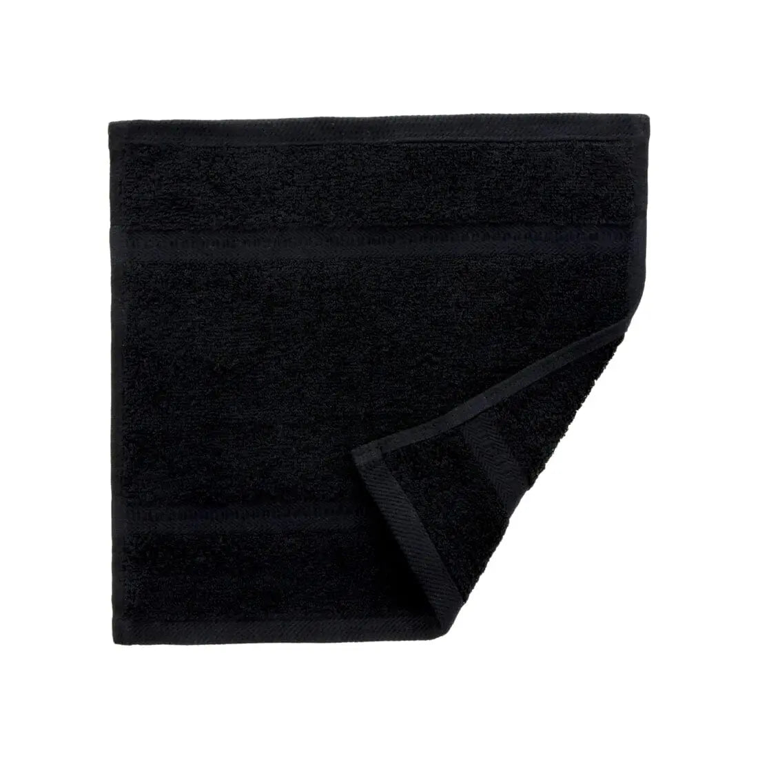Egyptian Cotton 550gsm Face Cloth Black