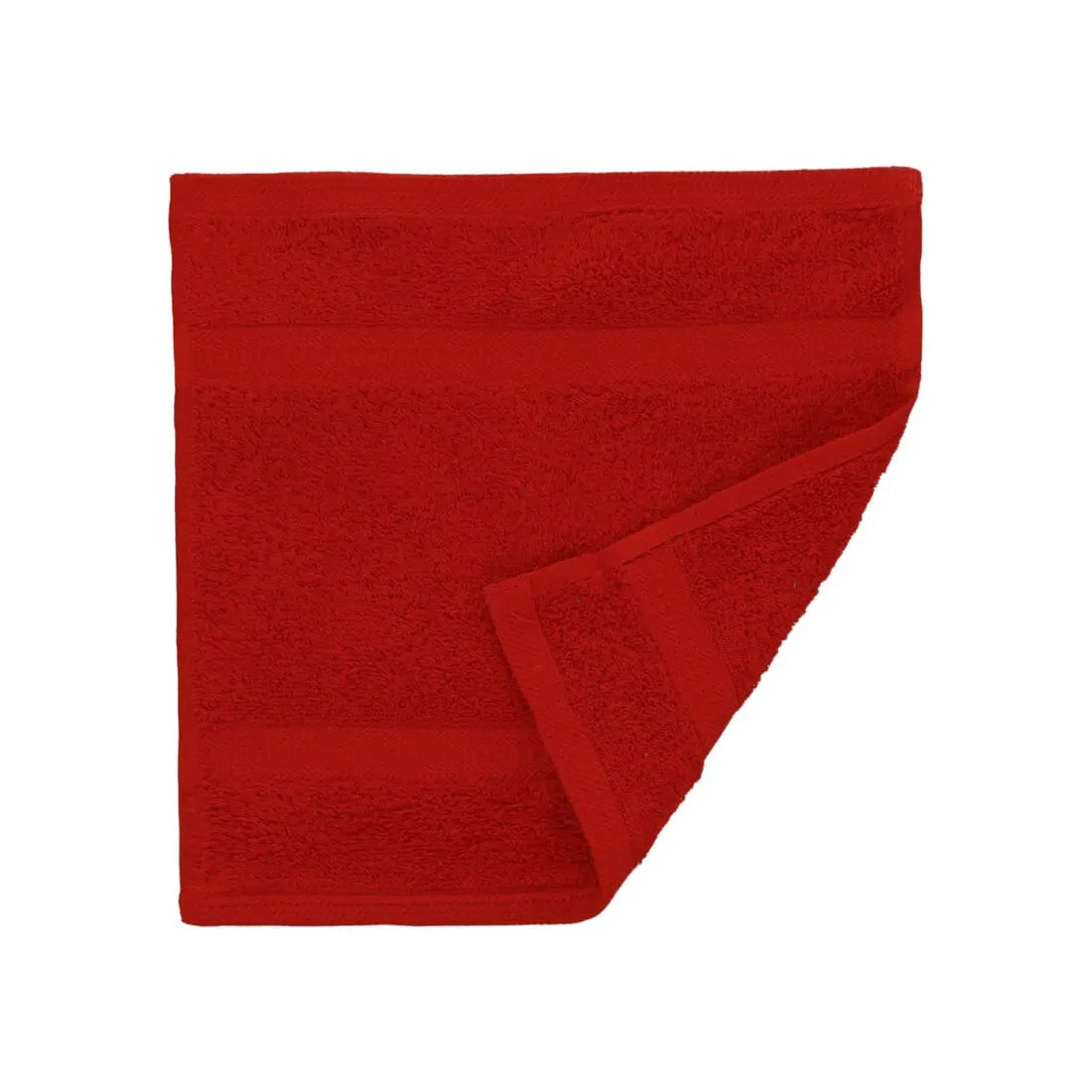 Egyptian Cotton 550gsm Face Cloth Red