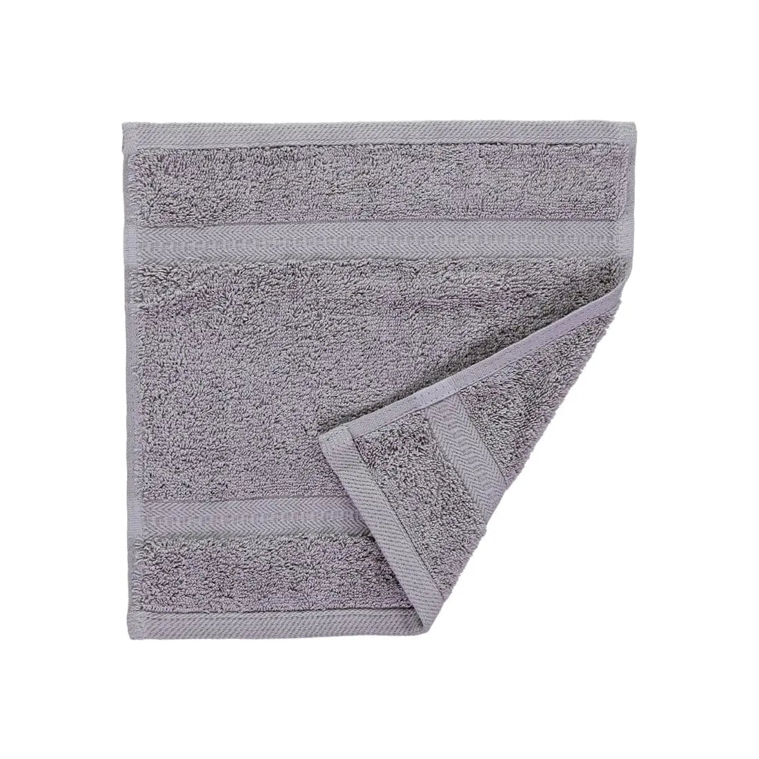 Egyptian Cotton 550gsm Face Cloth Silver