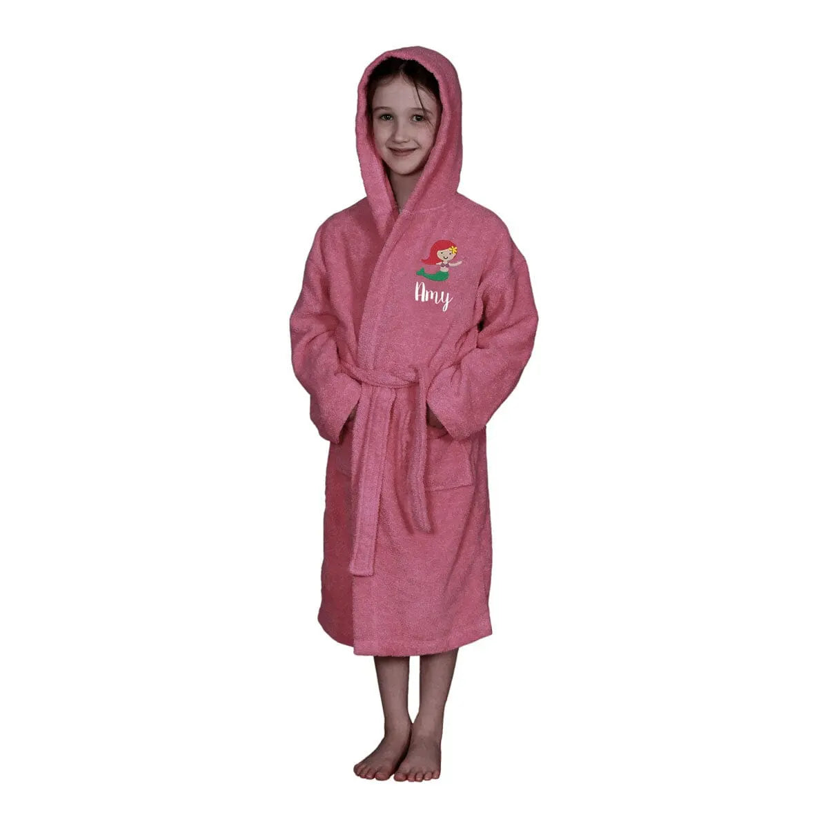 Mermaid Hooded Bathrobe   