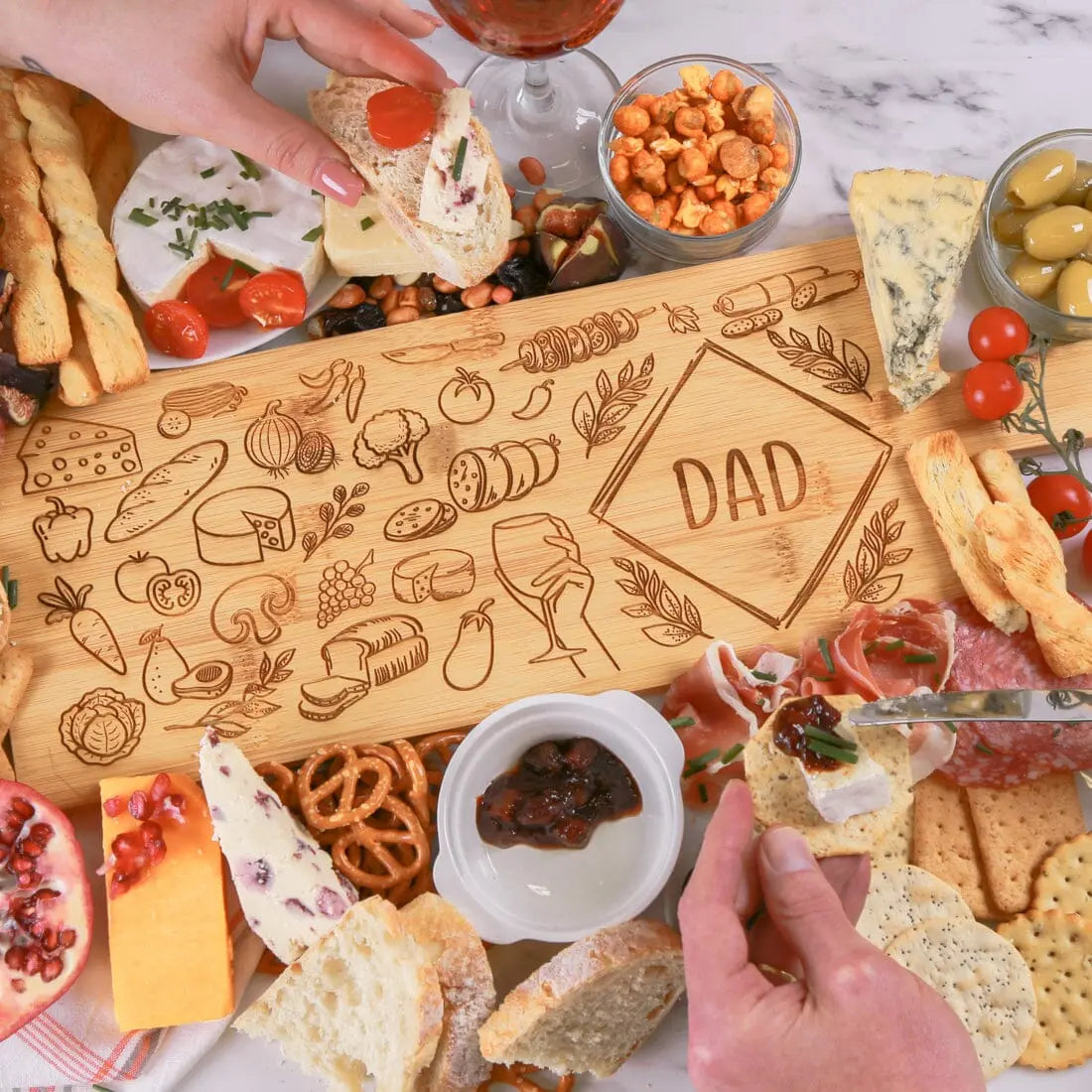 Personalised Food Chopping/Serving Board