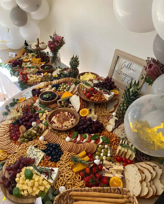 charcuterie style party food display