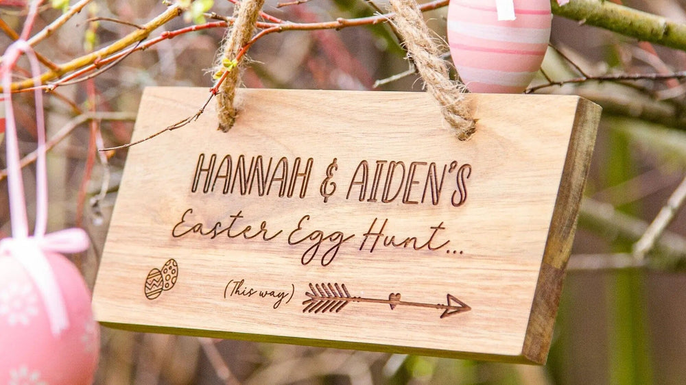 easter bunny sign for kids