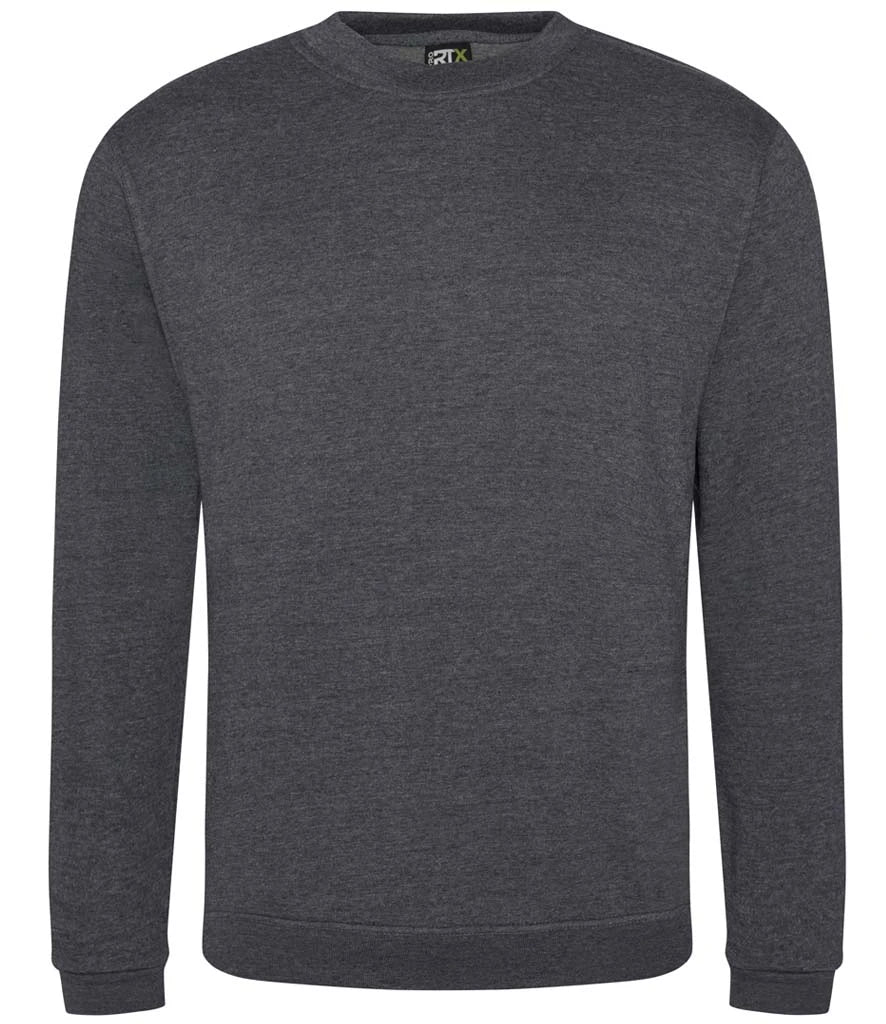 Dark grey sweatshirt on a white background