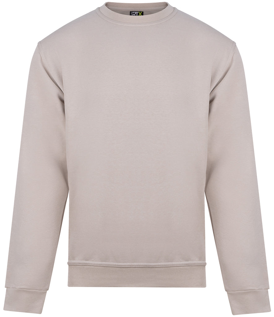 Beige sweatshirt on a white background