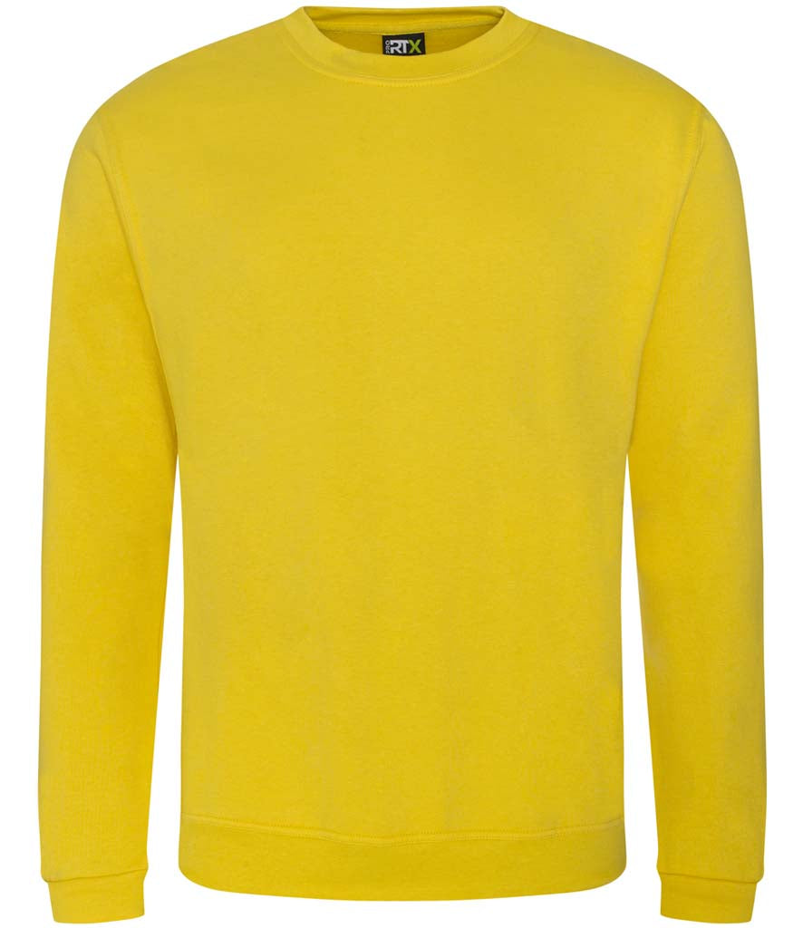 Yellow sweatshirt on a white background