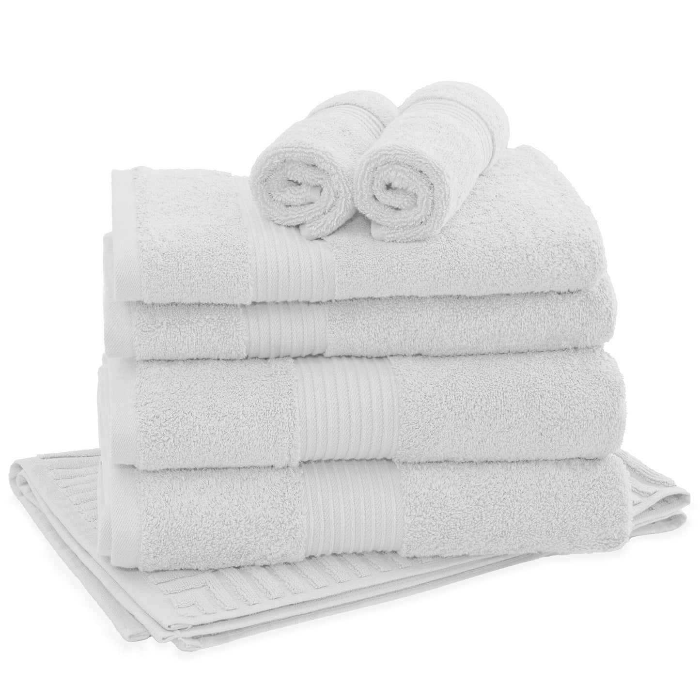 Bliss Pima Cotton 7 Piece Towel Bale Set 650gsm Bliss