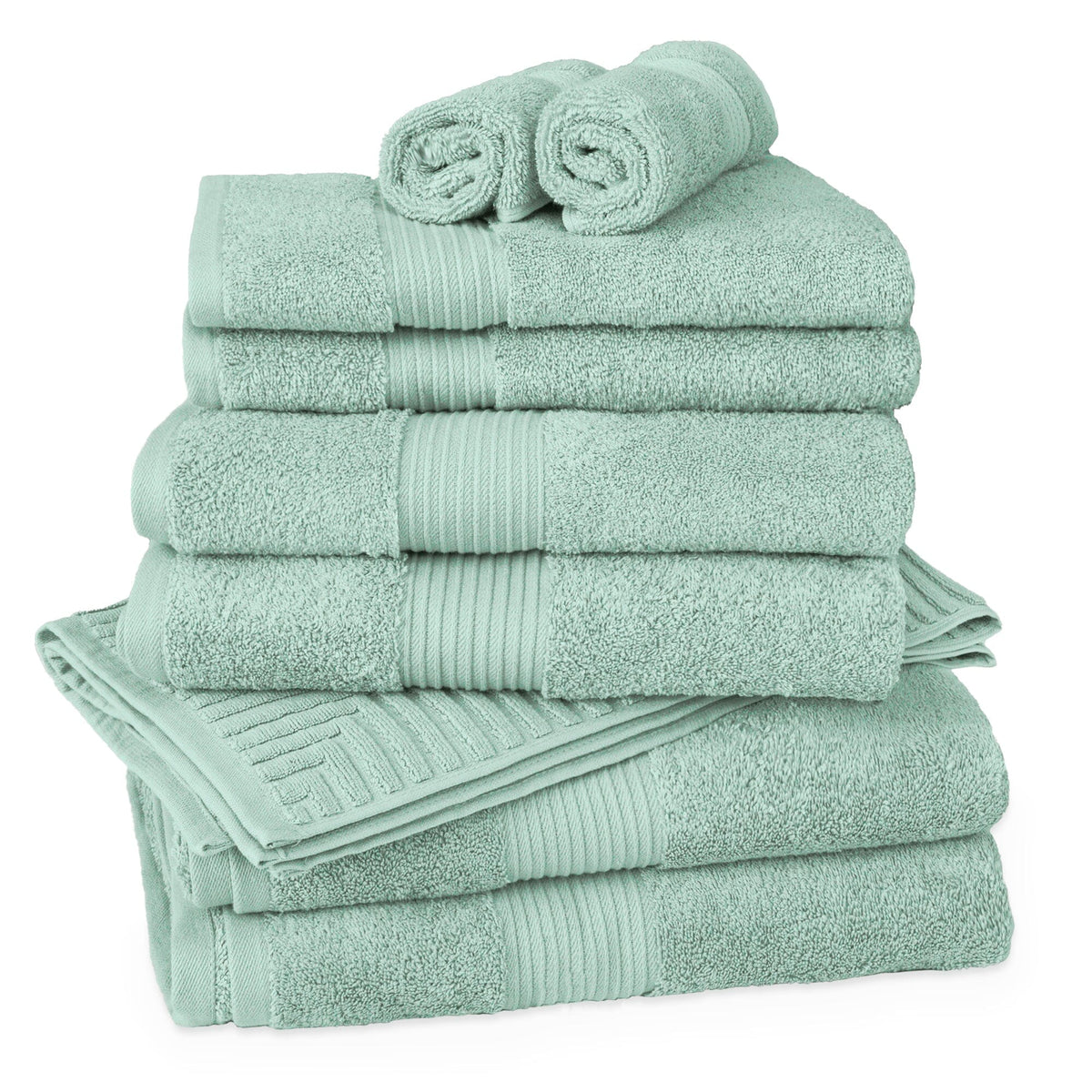 Bliss Pima Cotton 9 Piece Towel Bale Set 650gsm