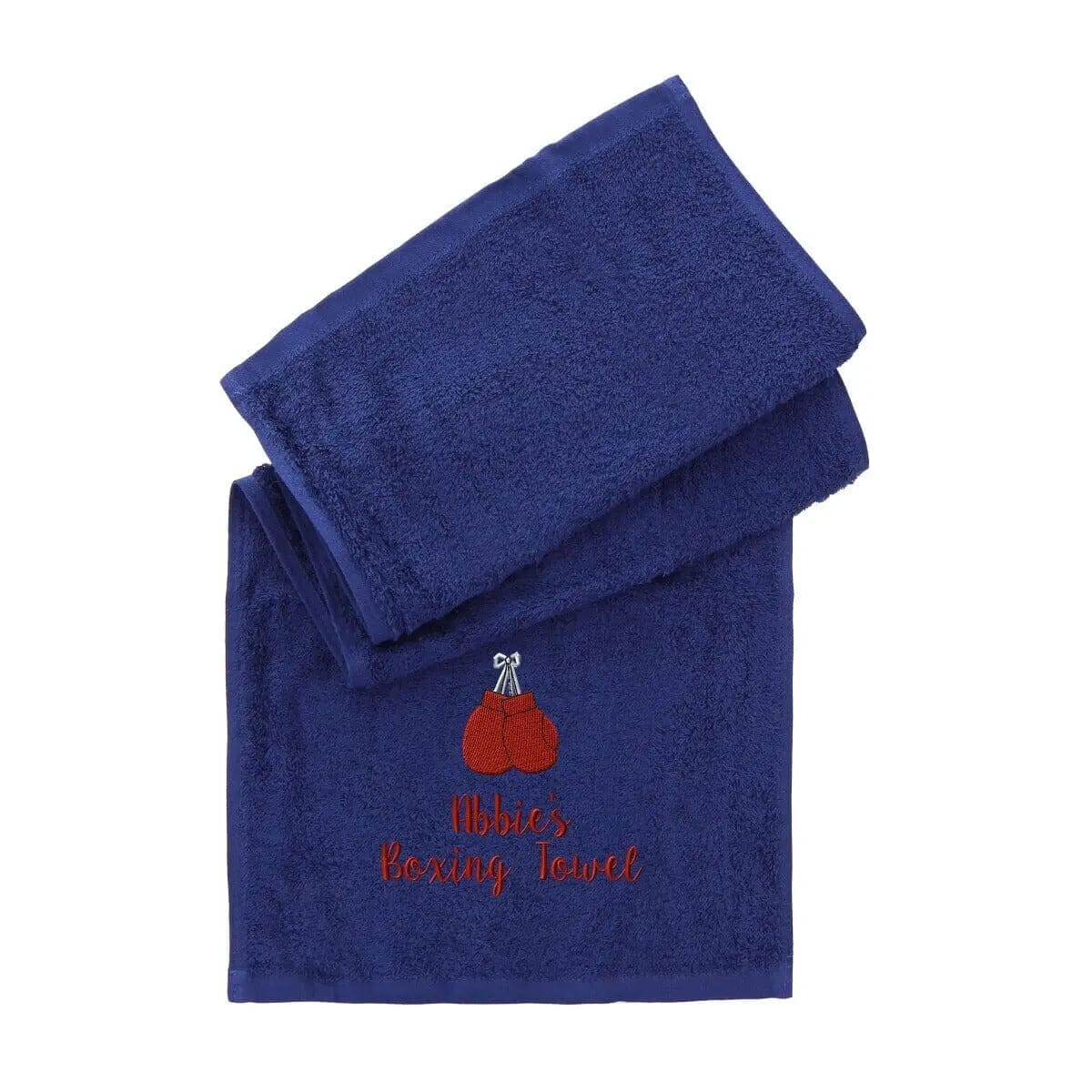 Boxing Gym Towel - Duncan Stewart 1978 Gym-Towel-Navy Duncan Stewart 1978