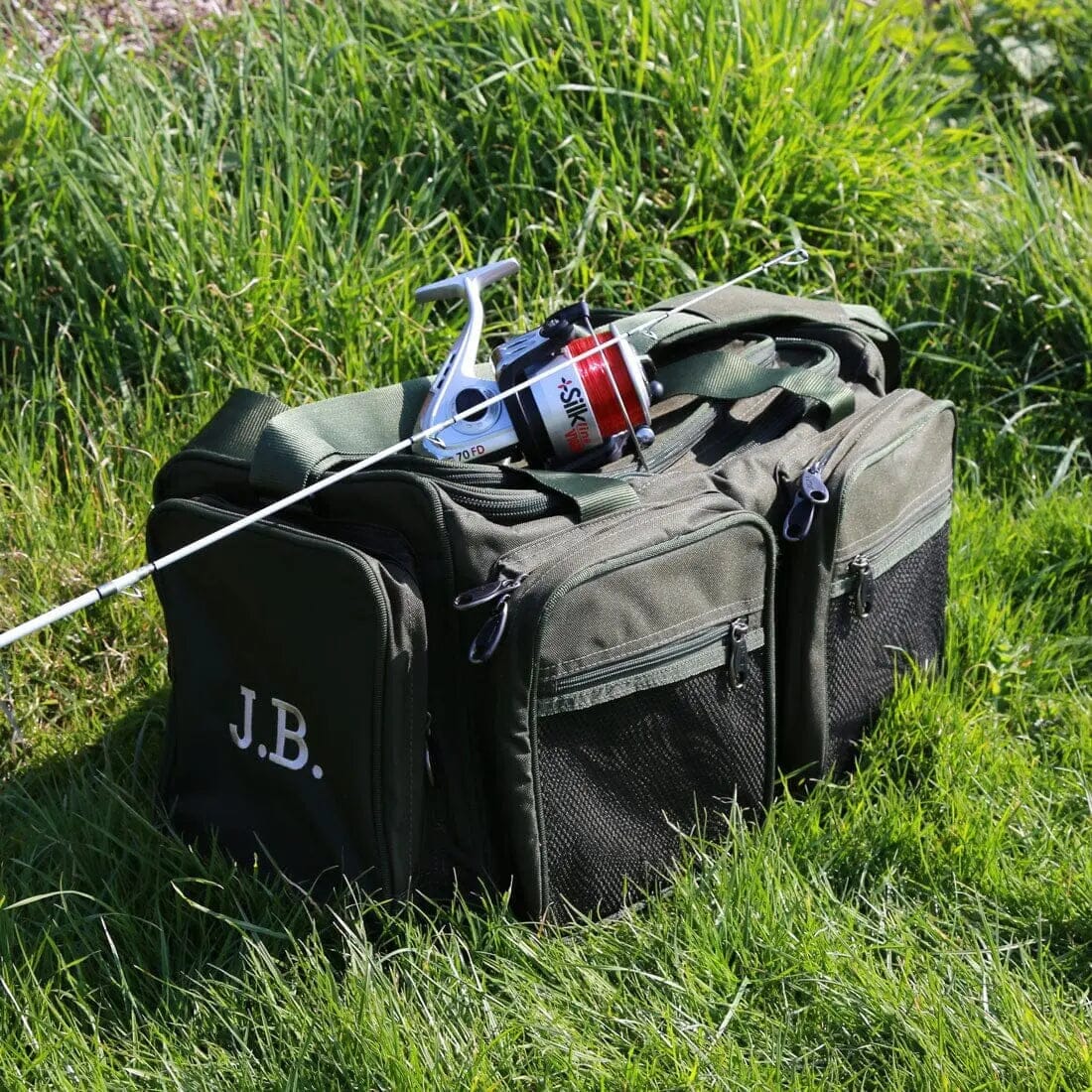 Carryall Multi-Pocket Fishing Holdall - Duncan Stewart 1978 Fishing-Bags-Green Duncan Stewart 1978