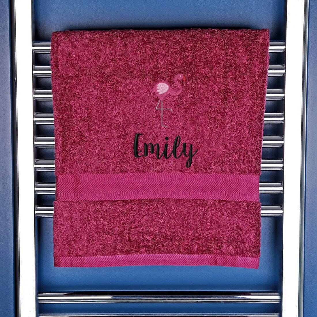 Children's Flamingo Bath Towel   