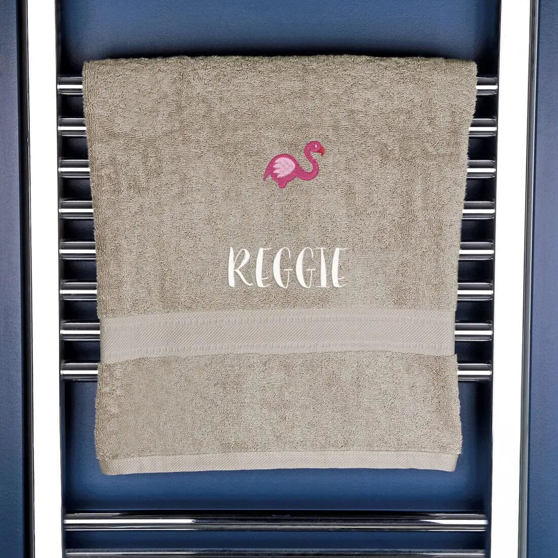Children's Flamingo Bath Towel   