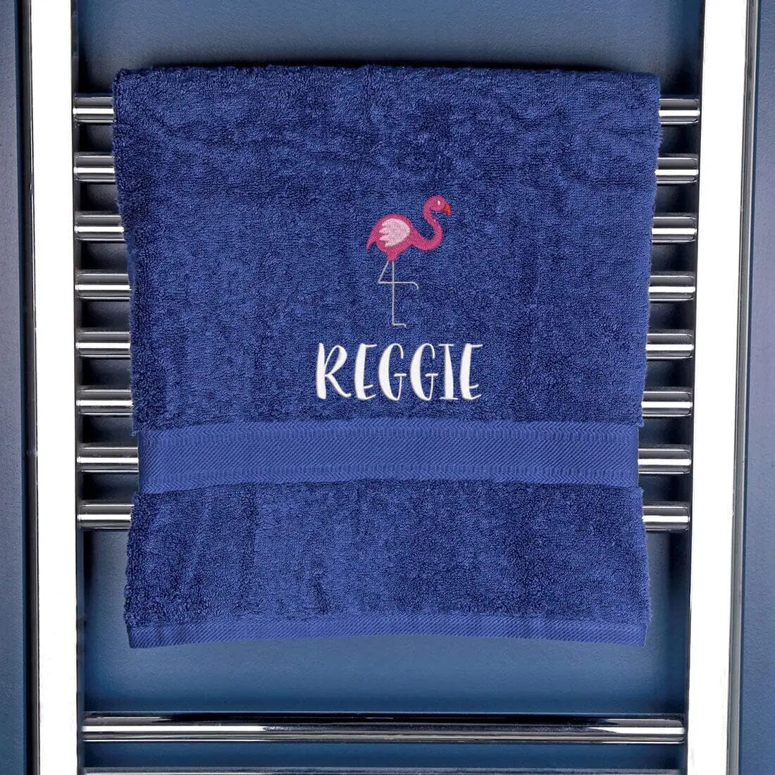 Children's Flamingo Bath Towel   