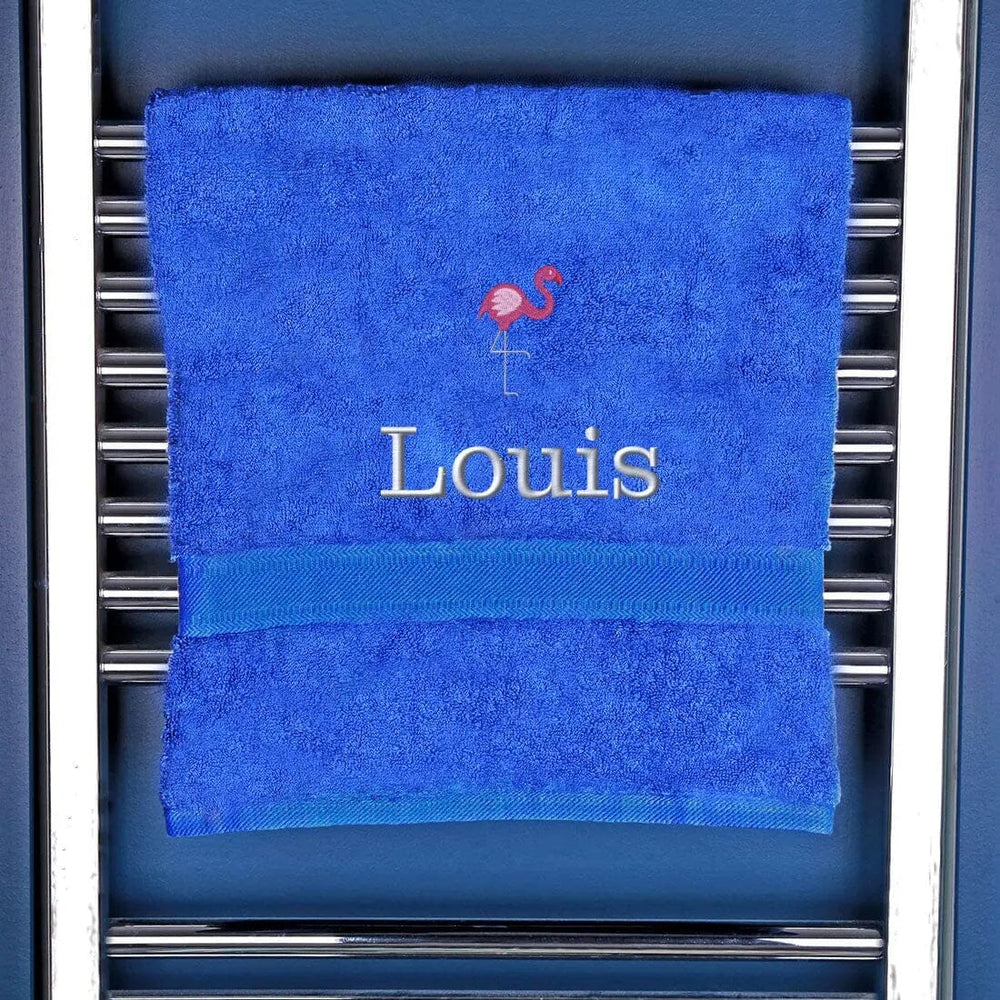 Children's Flamingo Bath Towel   