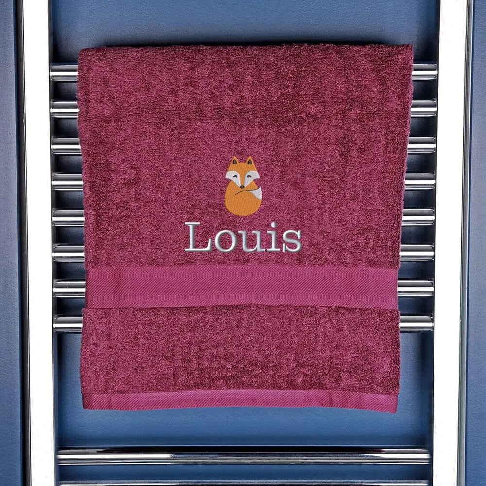 Children's Fox Bath Towel   