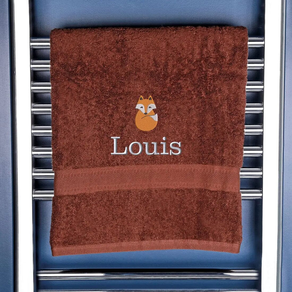 Children's Fox Bath Towel   
