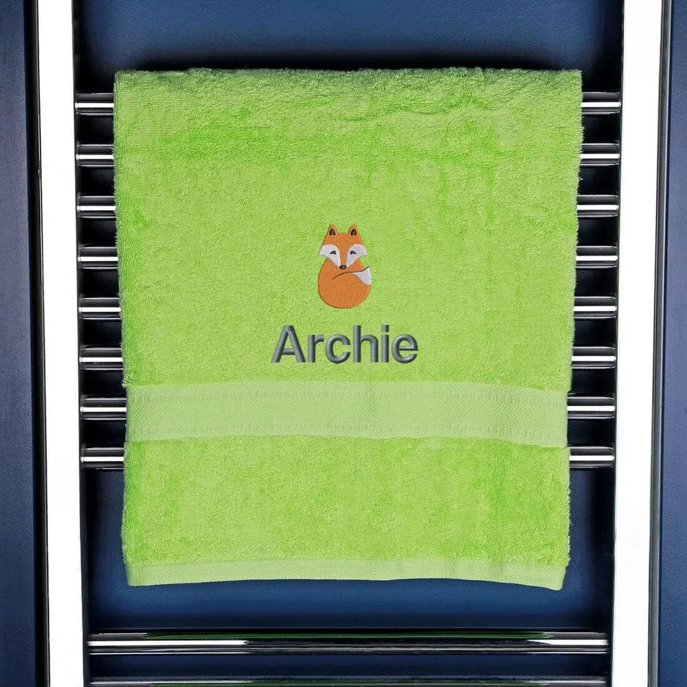 Children's Fox Bath Towel   