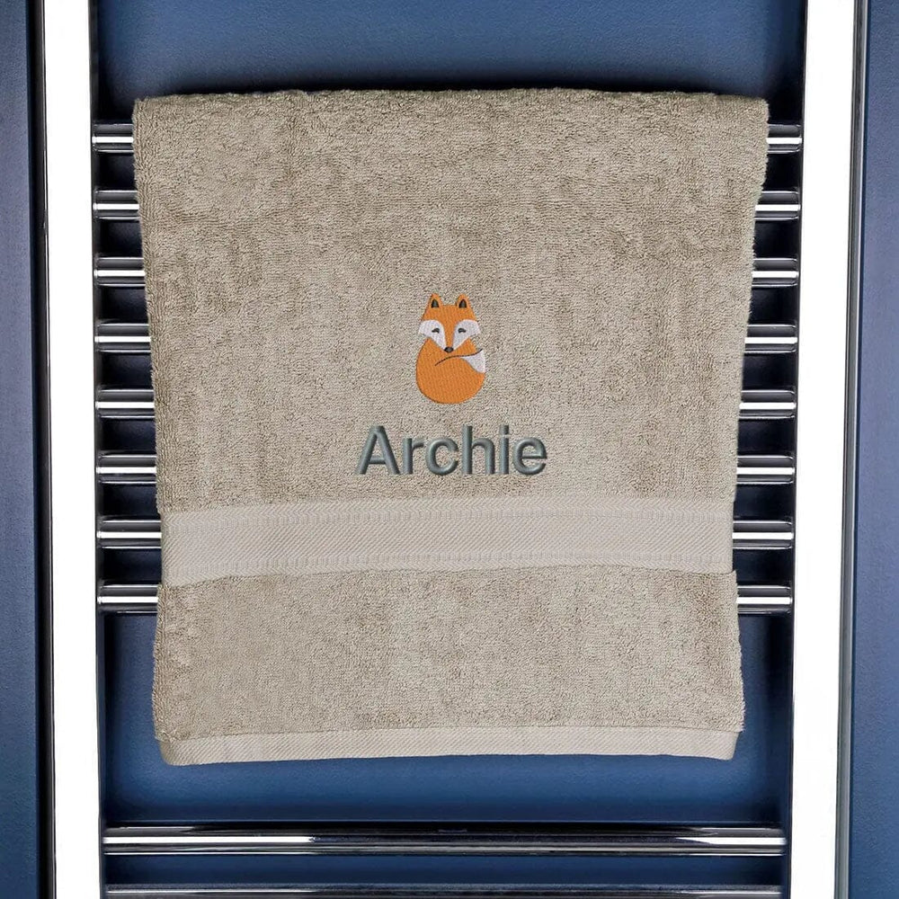 Children's Fox Bath Towel   