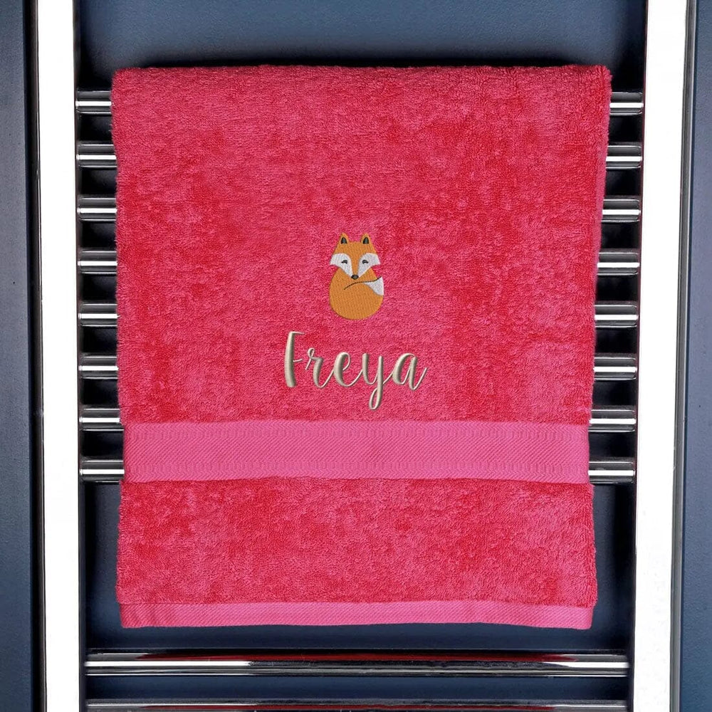 Children's Fox Bath Towel   