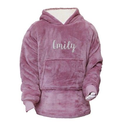 personalised-childrens-sherpa-style-hoodie