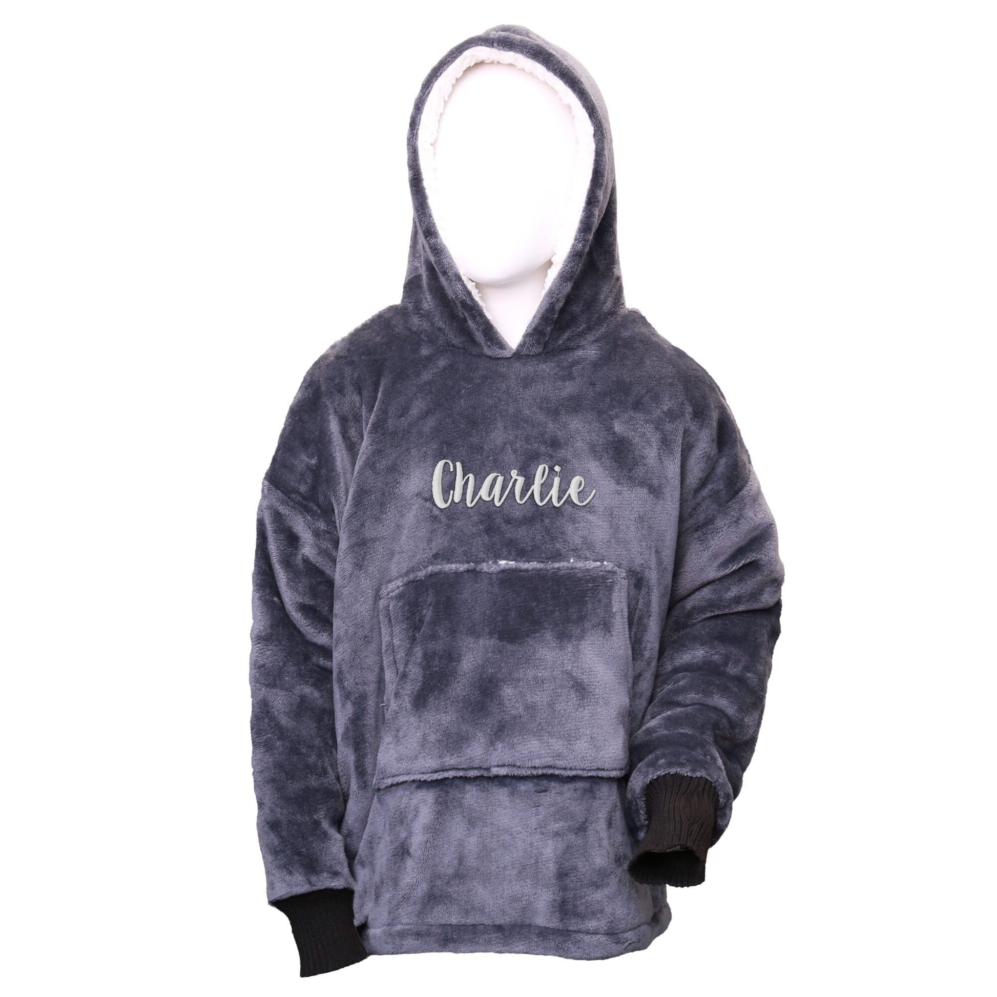 personalised-childrens-sherpa-style-hoodie