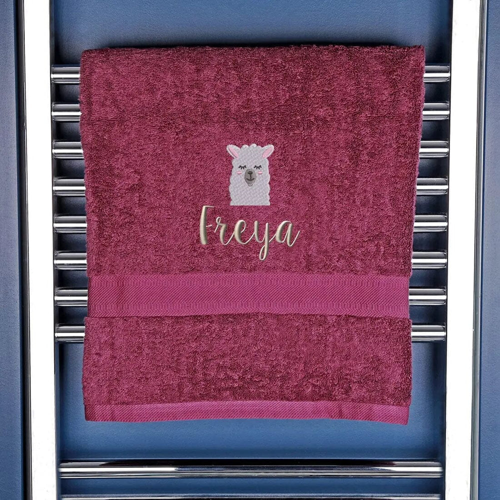 Children's Llama Bath Towel - Duncan Stewart 1978  Duncan Stewart 1978