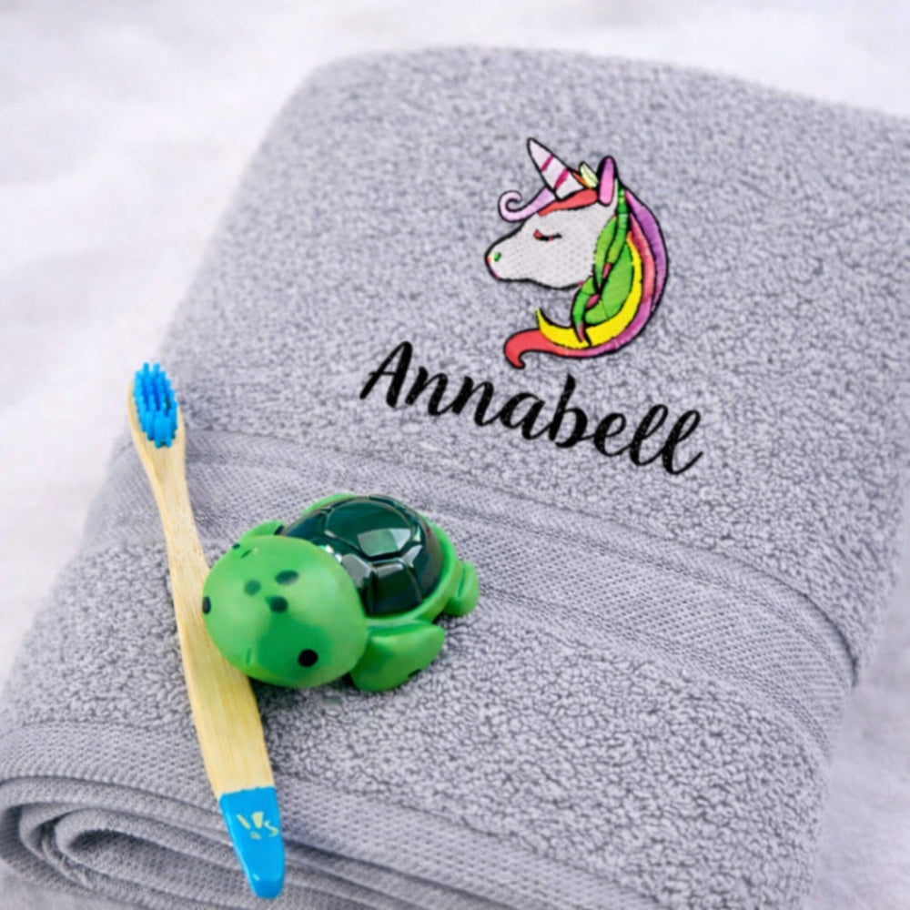Children's Unicorn Bath Towel