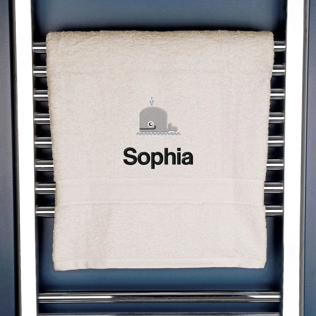 cream towel