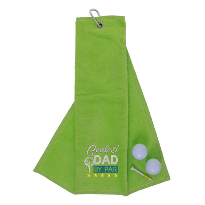 coolest-dad-by-par-novelty-golf-towel