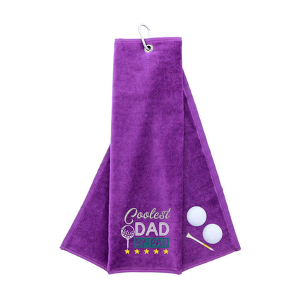 coolest-dad-by-par-novelty-golf-towel