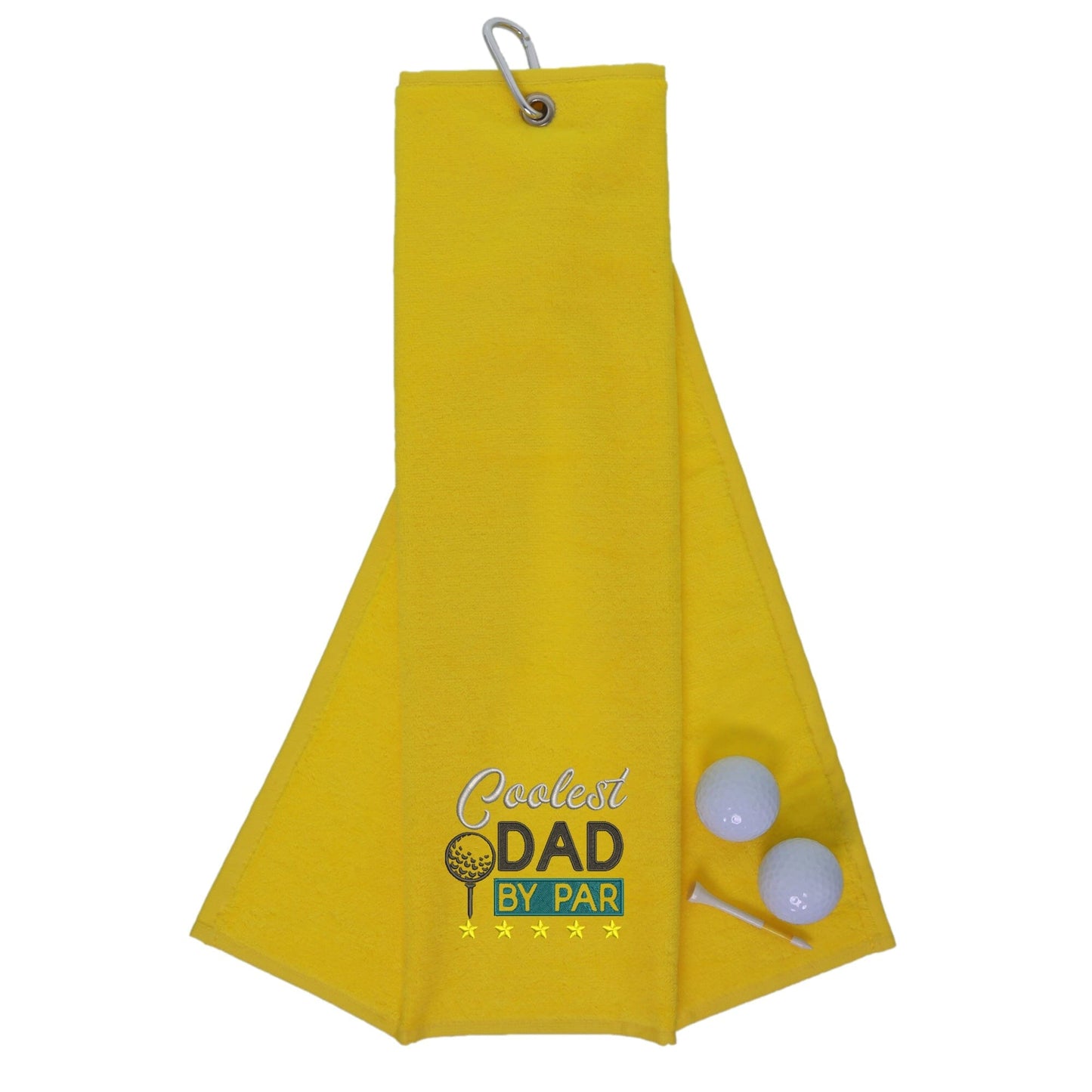 coolest-dad-by-par-novelty-golf-towel