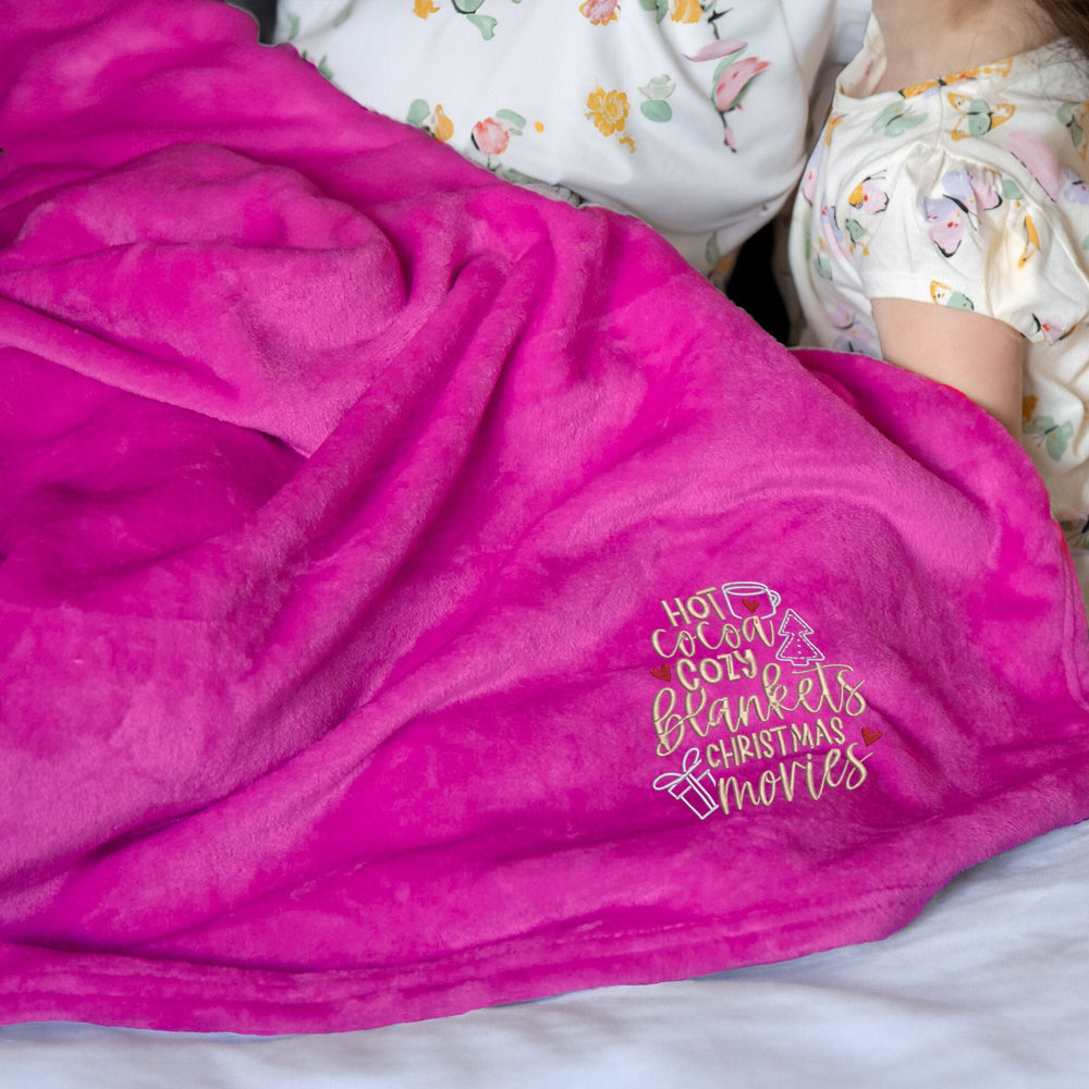 Cosy Home Christmas Snuggle Blanket