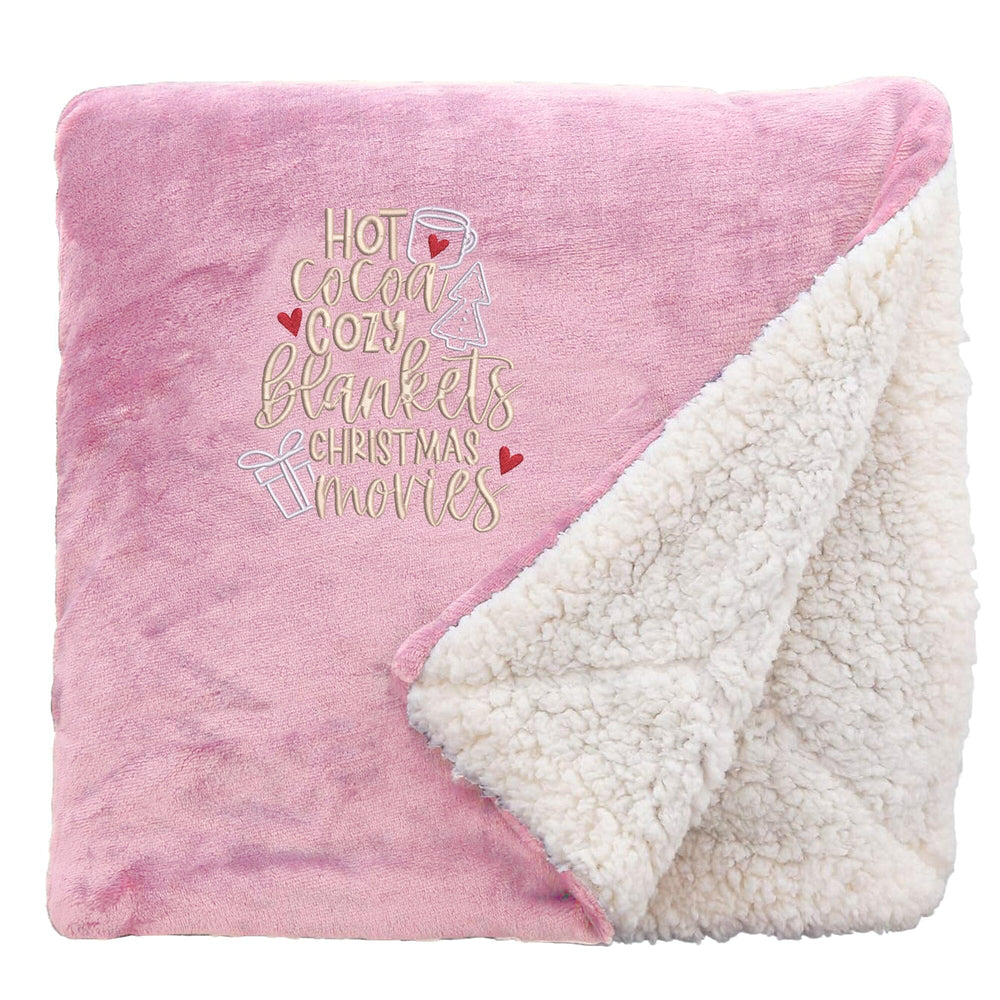 Cosy Home Christmas Snuggle Blanket