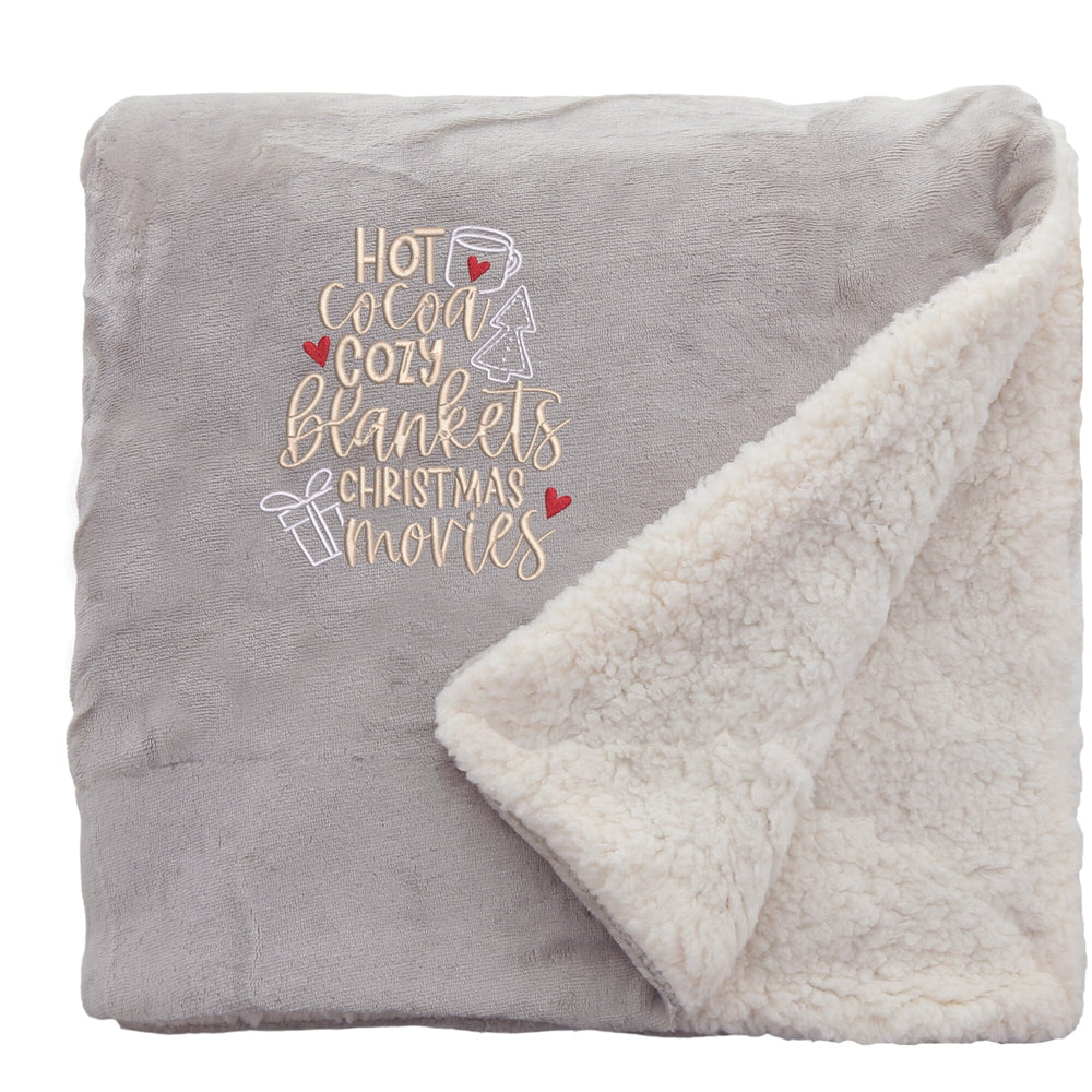 Cosy Home Christmas Snuggle Blanket