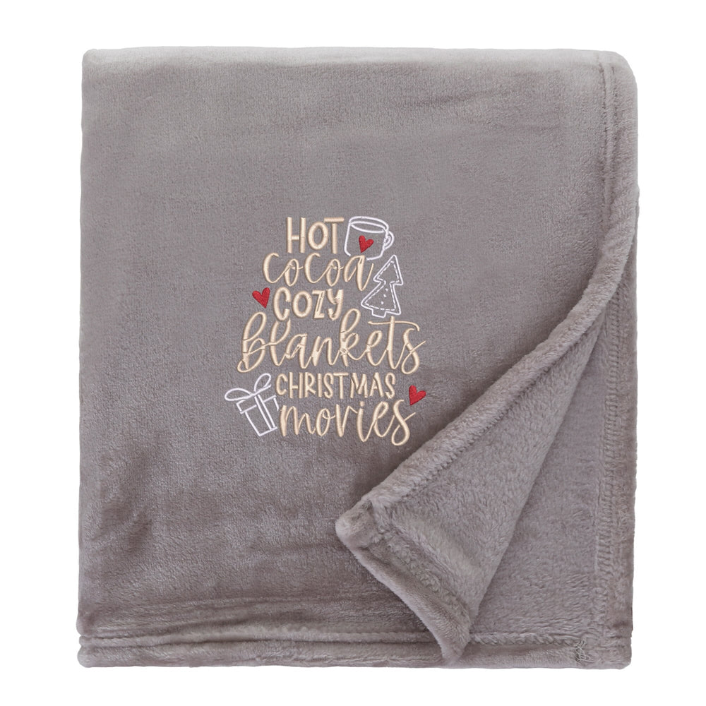 Cosy Home Christmas Snuggle Blanket