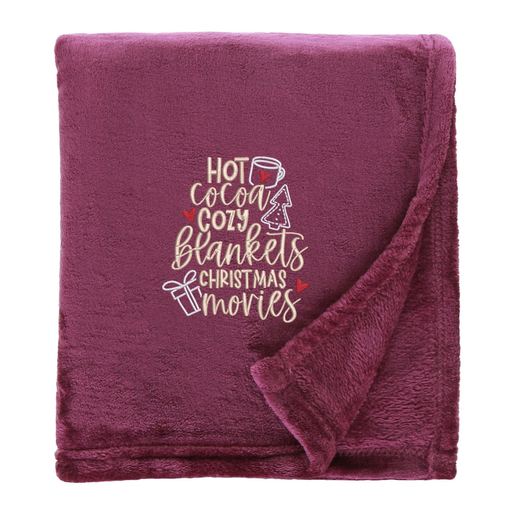 Cosy Home Christmas Snuggle Blanket