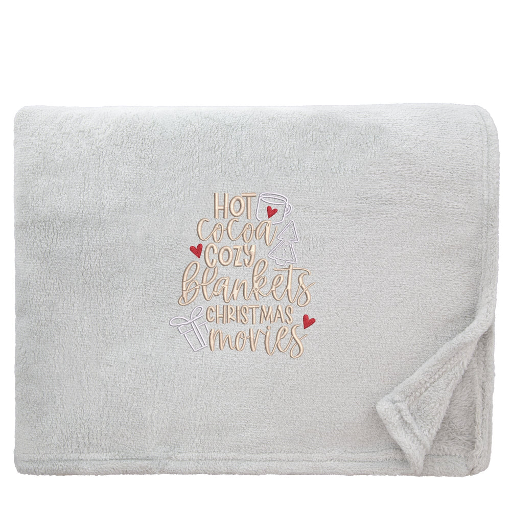 Cosy Home Christmas Snuggle Blanket